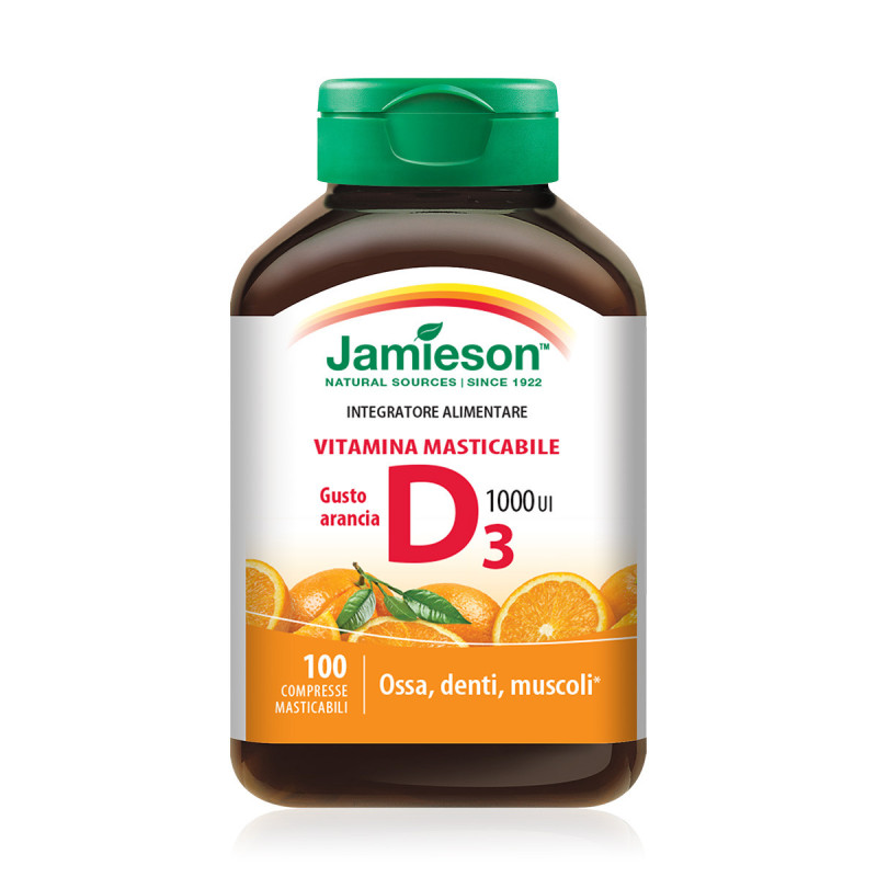 Vitamina D masticabile 100cpr