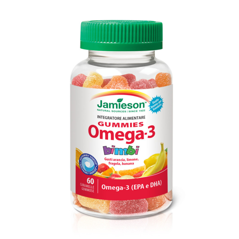 omega 3 gummies 60 caramelle