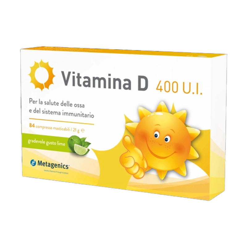 Vitamina D kids 400 V2 U.I ITA 84 cpr masticabili