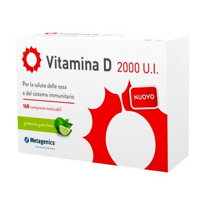 Vitamina D 2000 U.I ITA 168 compresse masticabili