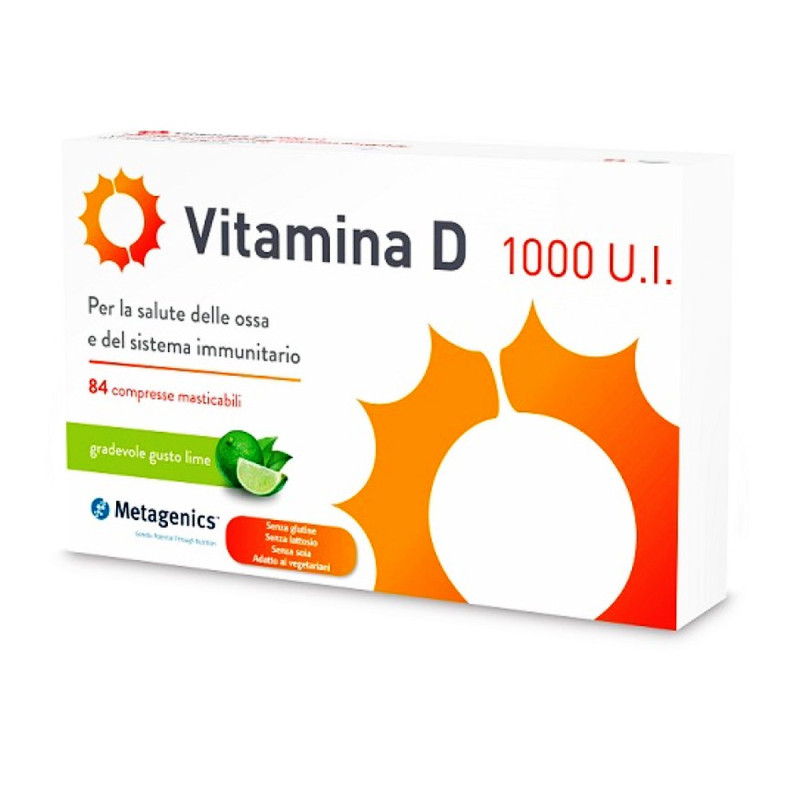Vitamina D 1000 U.I ITA 84 compresse masticabili