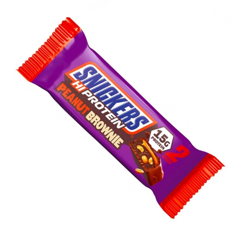 Snickers hi protein peanut brownie 50 g