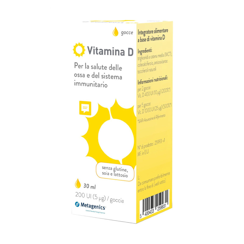 Vitamina D 200 U.I. 30 ml