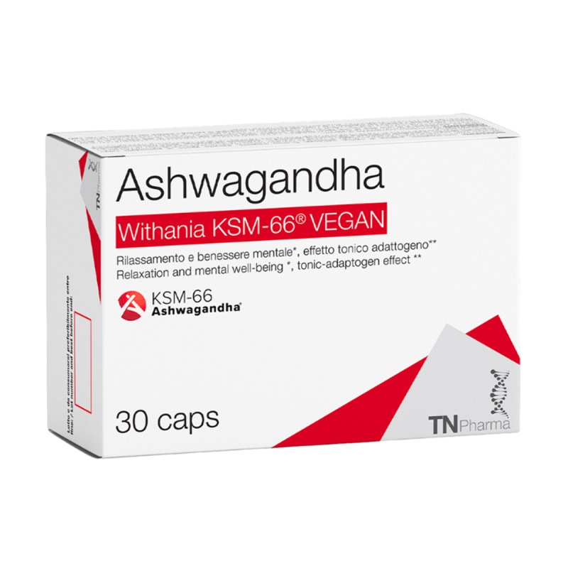 Ashwagandha withania ksm-66® vegan 30 caps
