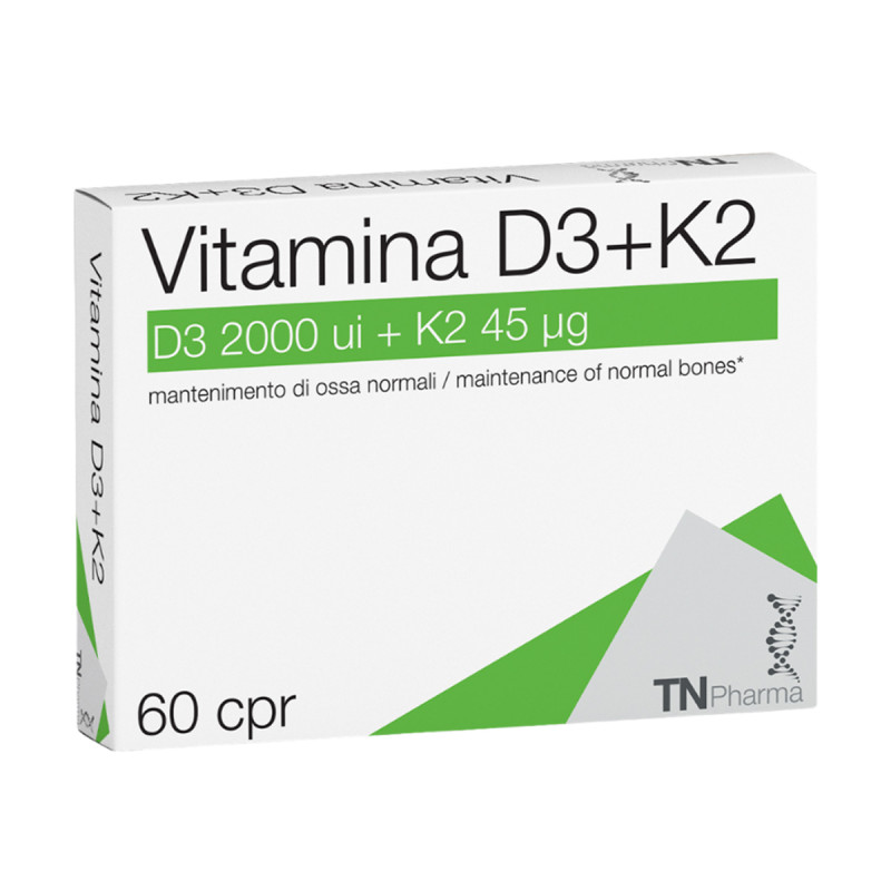 Vitamina d3 + k2 60 tbl