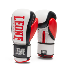 Guanti Boxe Logo Wacs Bianco