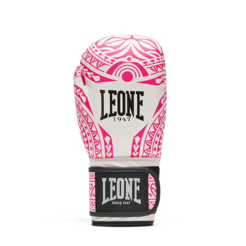 Guanti Boxe Haka Bianco Rosa