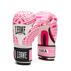 Guanti Boxe Haka Bianco Rosa