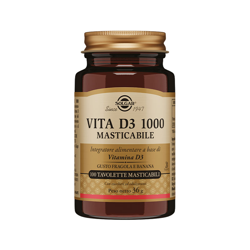 Vita D3 1000 - 100 tbl masticabili