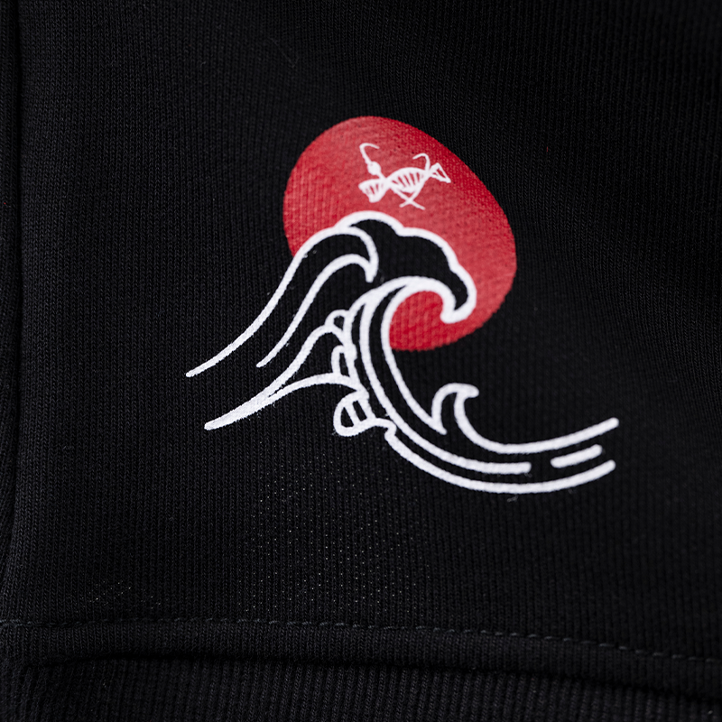 Felpa Smanicata con Cappuccio Tsunami Donna