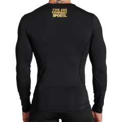 T-Shirt Manica Lunga Compression DNA Nera