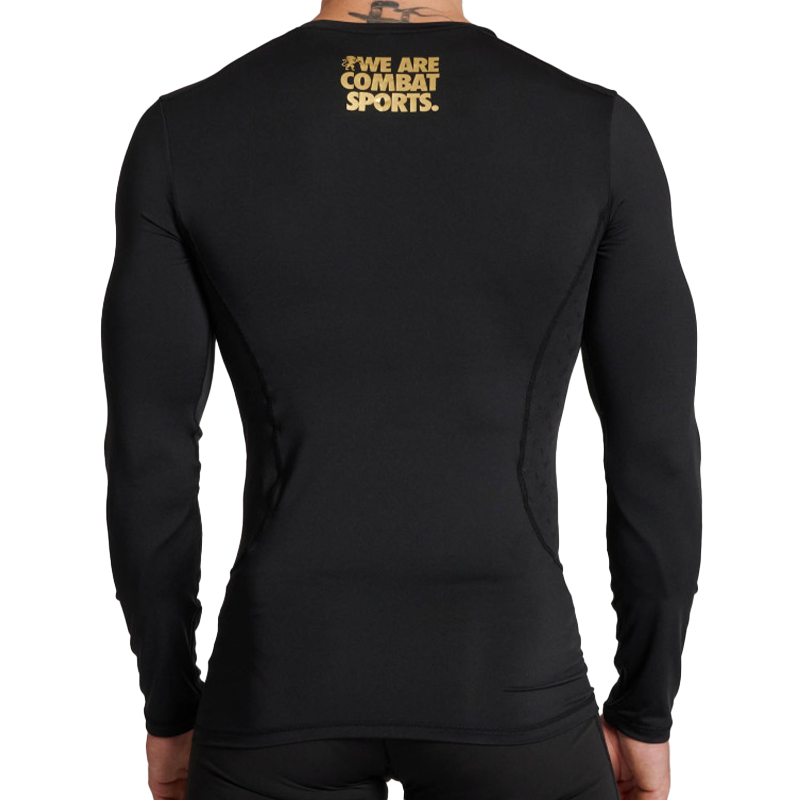 T-Shirt Manica Lunga Compression DNA Nera