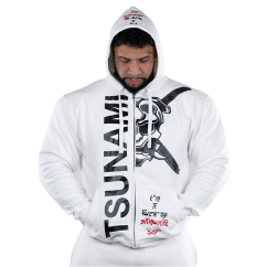 Felpa Samurai OVERSIZE bianca