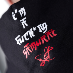 Felpa Samurai OVERSIZE nera