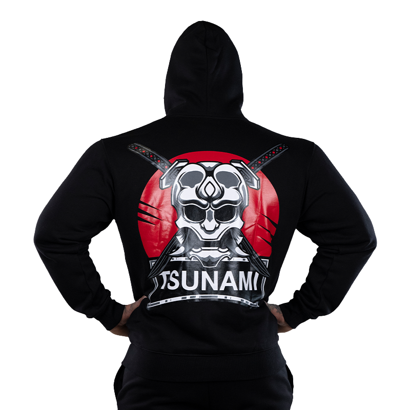 Felpa Samurai OVERSIZE nera