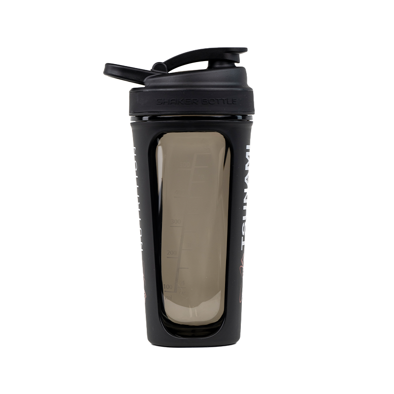 Shaker Fitness 700 Ml Con Sfera Frullatrice - Bottiglia Proteine Gialla