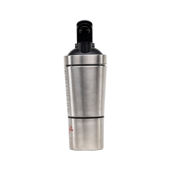 Shaker Metal con Portapillole 600 ml + 200 ml
