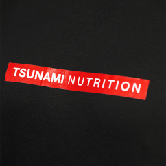 Smanicato Box Logo Oversize Tsunami Uomo Nero