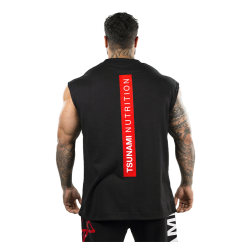 Smanicato Box Logo Oversize Tsunami Uomo Nero