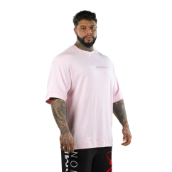 T-shirt Oversize Tsunami Uomo Rosa