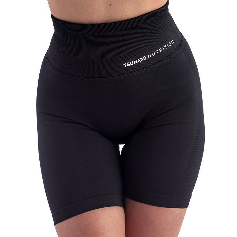 Shorts Seamless Donna Nero