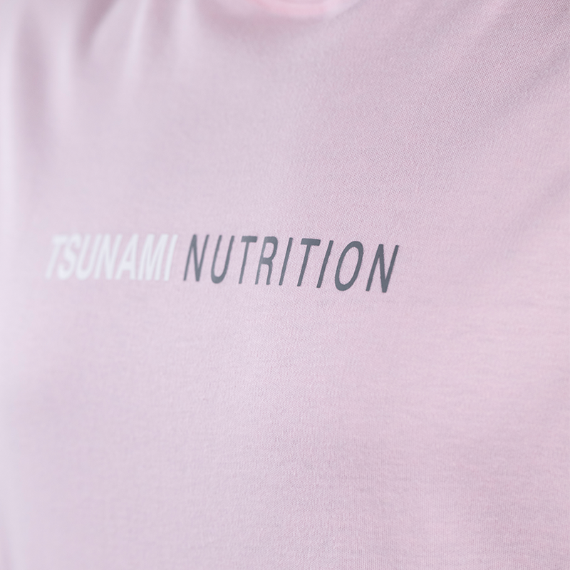 Smanicato Box Logo Oversize Tsunami Uomo Rosa