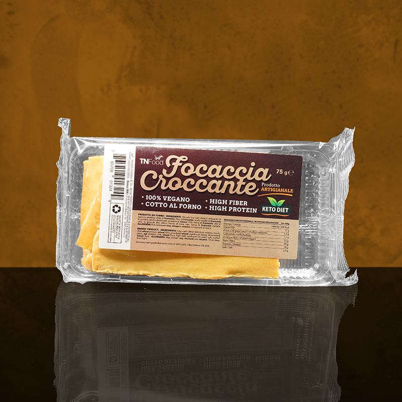 Focaccia Croccante Proteica Low Carb 75 g