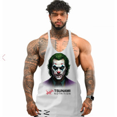 Canotta "Bad Smile" Bianca...