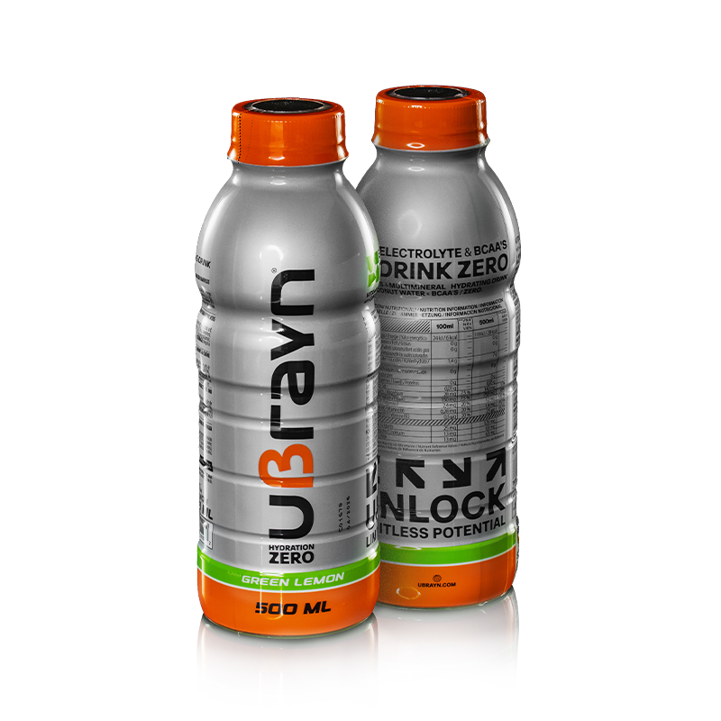 uBrayn Drink + BCAA Hydration Zero 500 ml