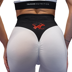 Leggings Donna Seamless Bianco