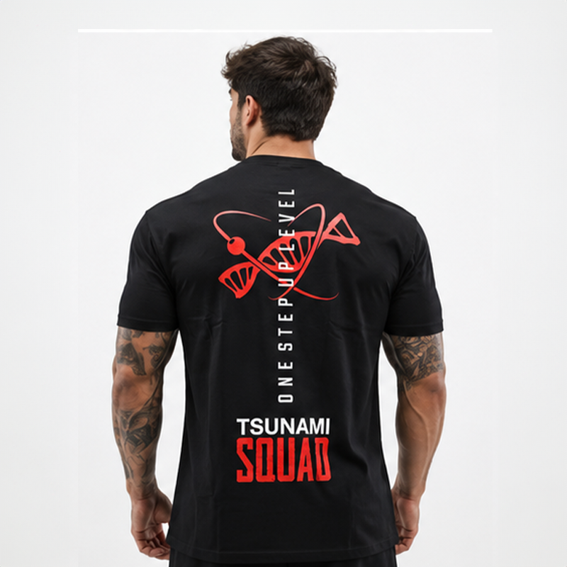 T-shirt One Step Up Level Uomo
