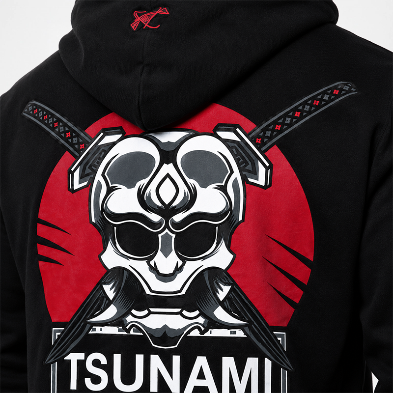 Felpa Samurai OVERSIZE nera