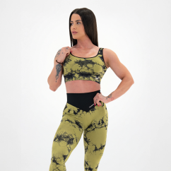Leggings Seamless Donna Tie...