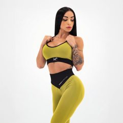 Top Donna Seamless Verde Militare