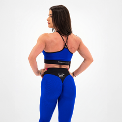 Top Donna Seamless Blu