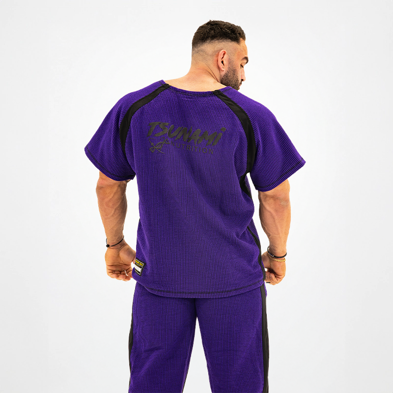 T-Shirt BB Oversize Golden Era Tsunami Viola