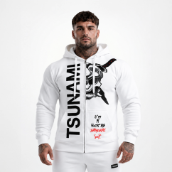 Felpa Samurai OVERSIZE bianca
