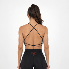 Top Donna Halter Nero
