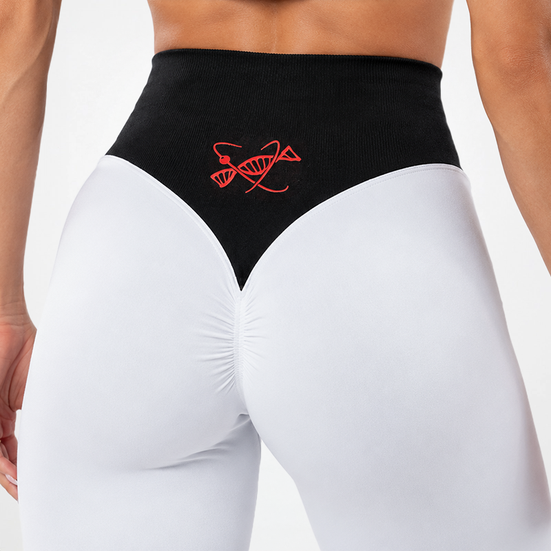 Leggings Seamless Donna Bianco