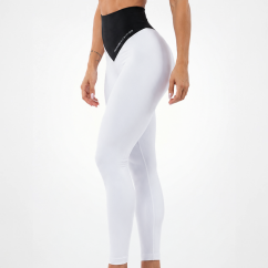Leggings Seamless Donna Bianco