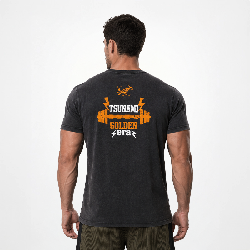 T-Shirt Vintage "THE IRON NEVER LIES"