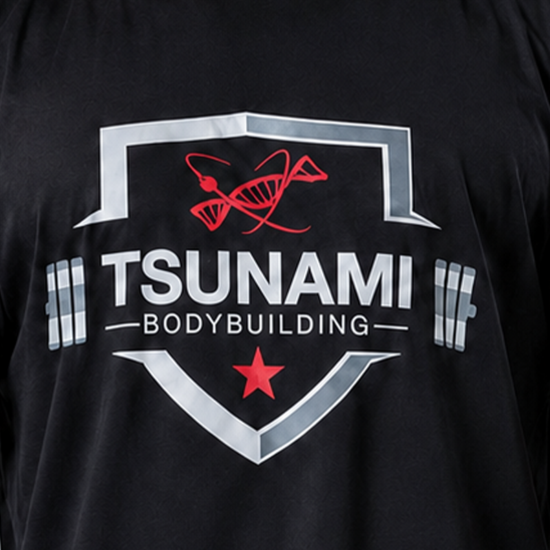 T-shirt Oversize Tsunami Bodybuilding Uomo
