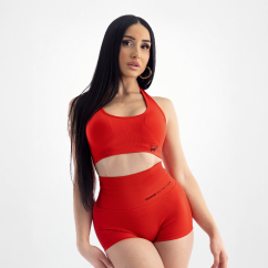 Top Donna Seamless Rosso