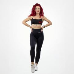 Leggings Seamless donna nero