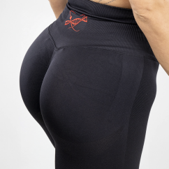 Leggings Seamless donna nero