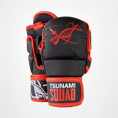 Guanti da Sparring MMA Rosso - Tsunami Nutrition