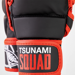Guanti da Sparring MMA Rosso - Tsunami Nutrition
