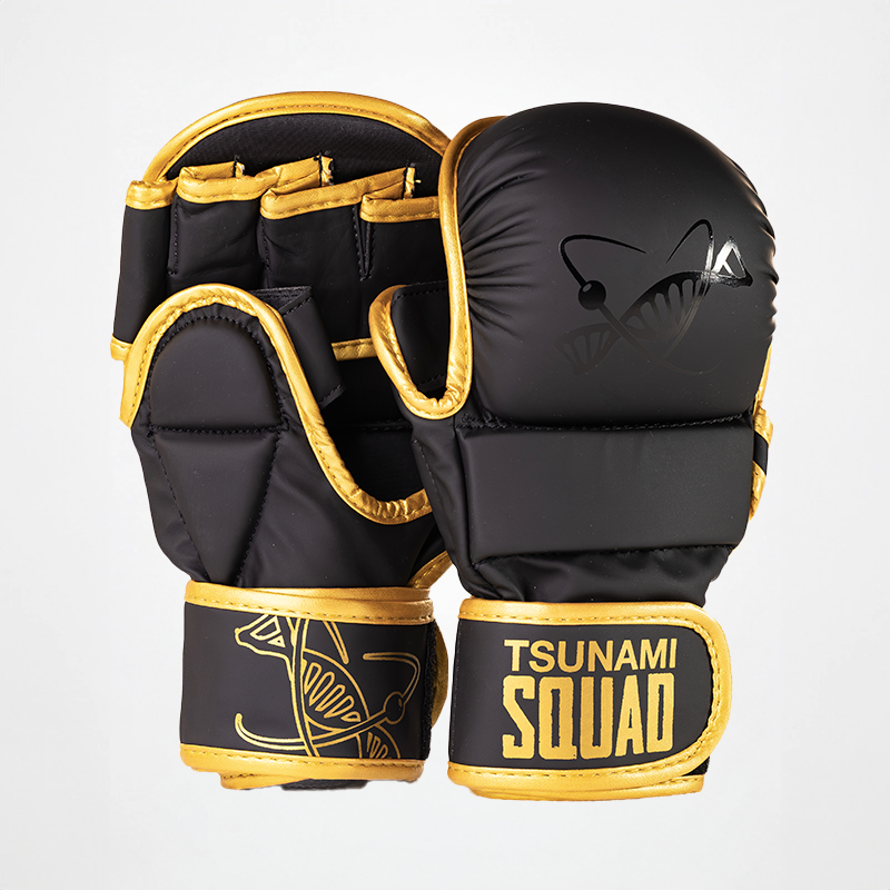 Guanti da Sparring MMA Oro - Tsunami Nutrition