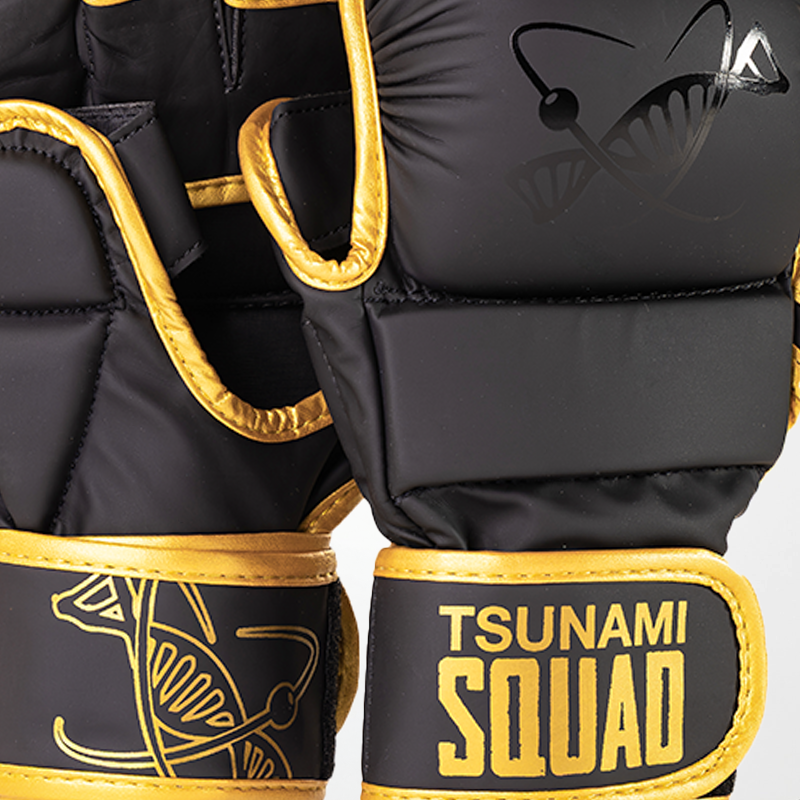 Guanti da Sparring MMA Oro - Tsunami Nutrition