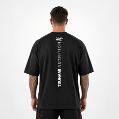 T-shirt Oversize Tsunami Nera